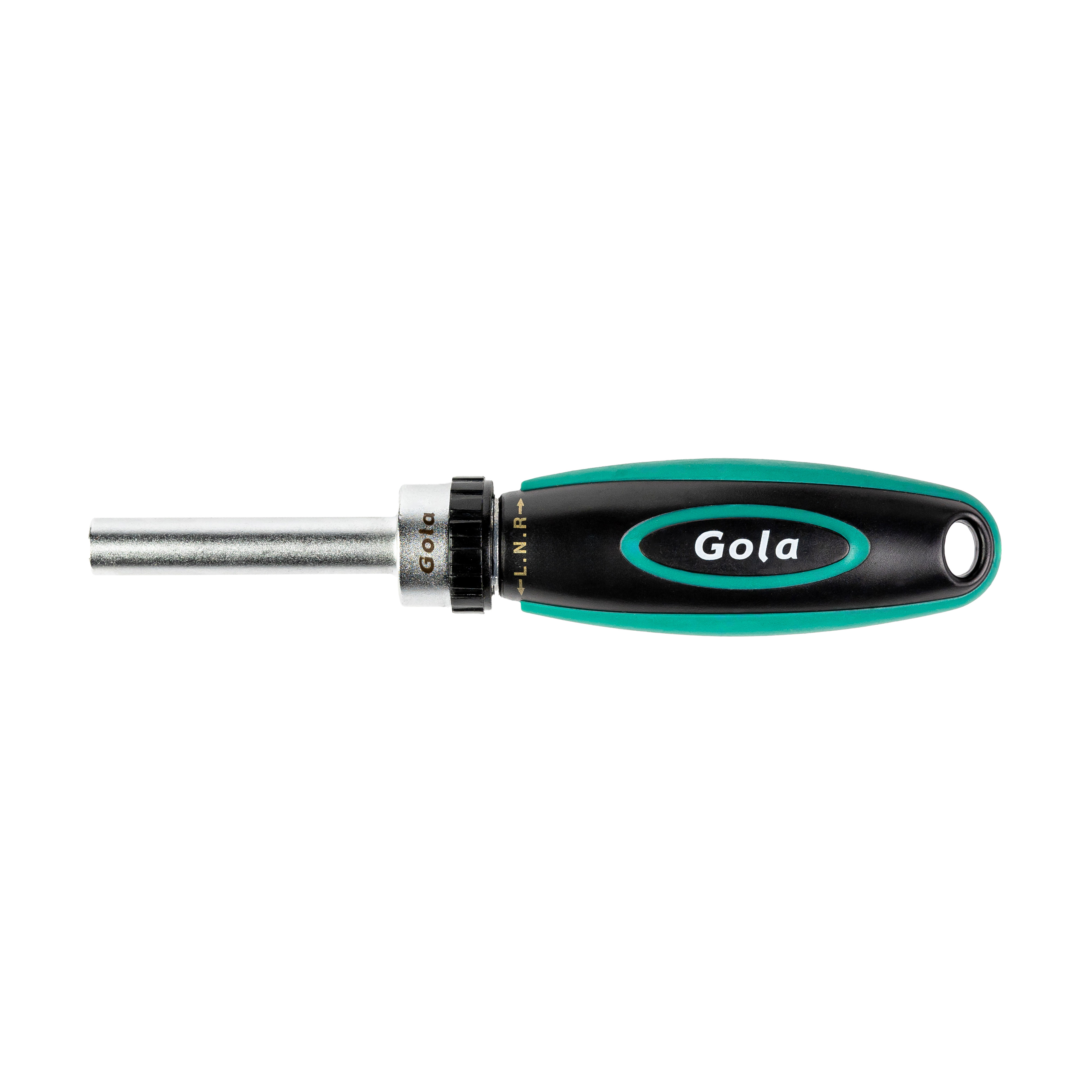 GOLA ráčnový šroubovák na bity 1/4"